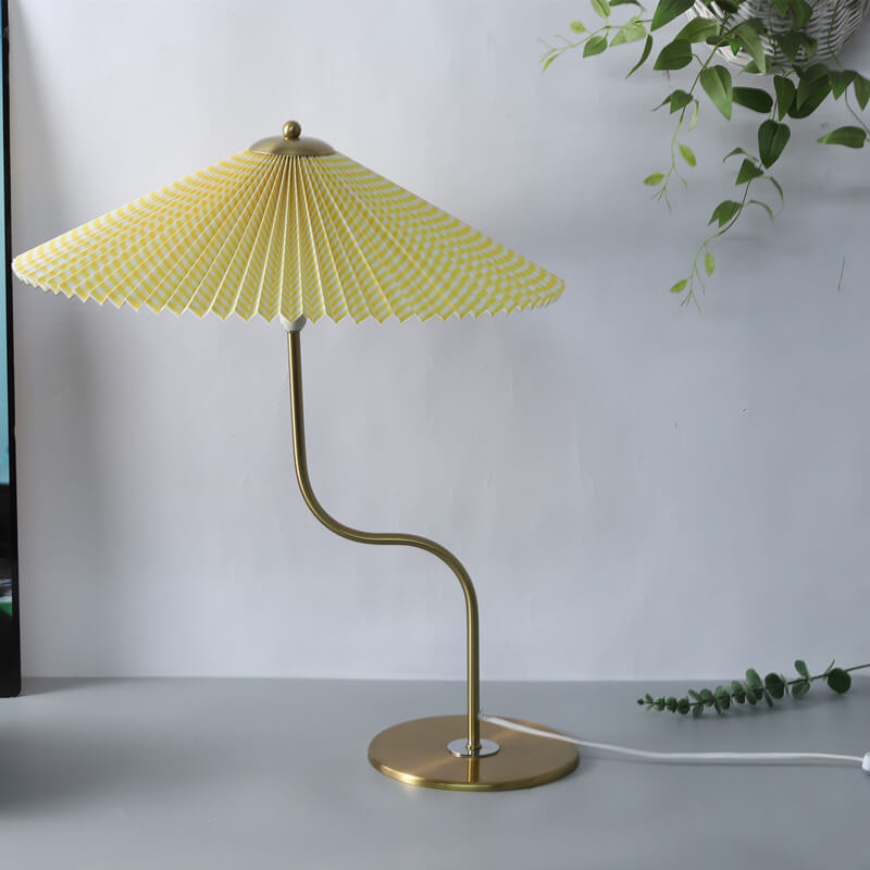 Retro Gelaagde Parapluvormige 1-Lichts Decoratieve Tafellamp