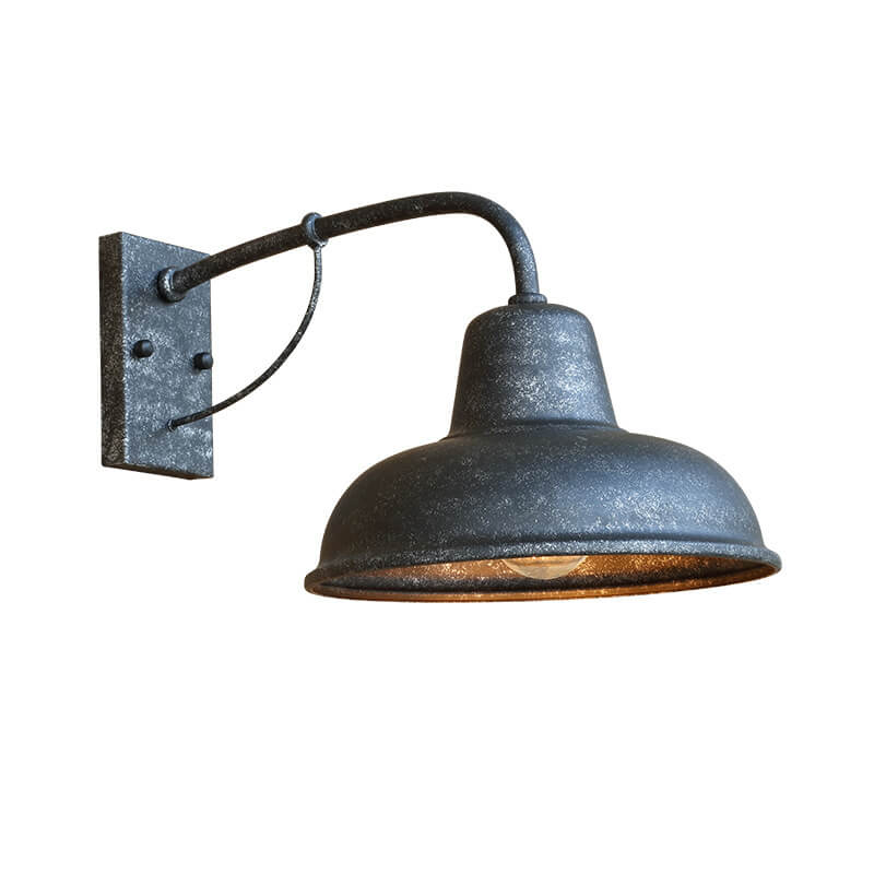 Vintage IJzeren Schuur Waterdichte Buiten 1-Licht Wandlamp