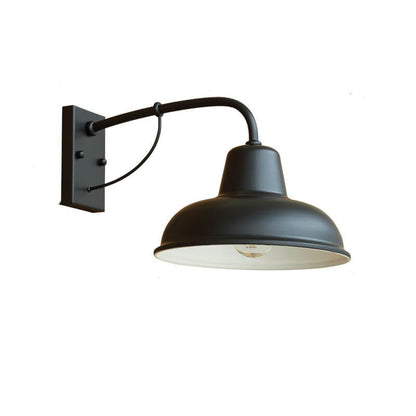 Vintage IJzeren Schuur Waterdichte Buiten 1-Licht Wandlamp
