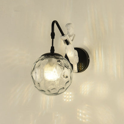Vintage Rustieke Zeemeermin Orb