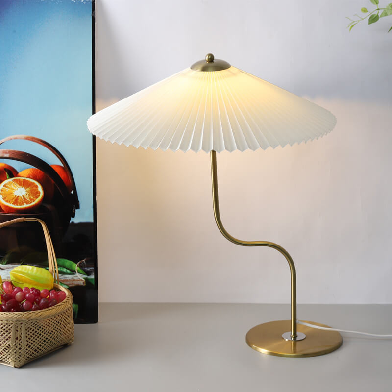 Retro Gelaagde Parapluvormige 1-Lichts Decoratieve Tafellamp