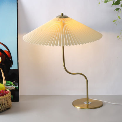 Retro Gelaagde Parapluvormige 1-Lichts Decoratieve Tafellamp
