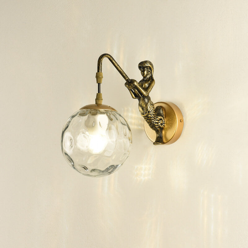 Vintage Rustieke Zeemeermin Orb
