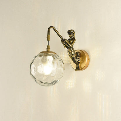 Vintage Rustieke Zeemeermin Orb