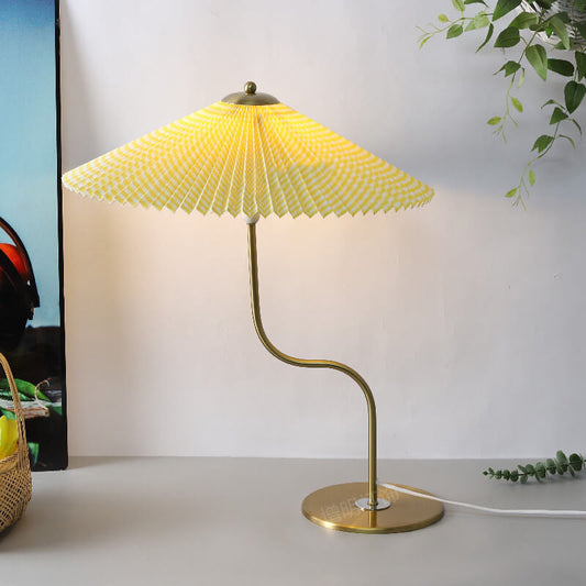 Retro Gelaagde Parapluvormige 1-Lichts Decoratieve Tafellamp