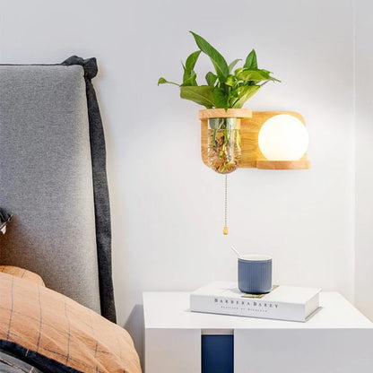 Planten Wandlamp met Sfeer