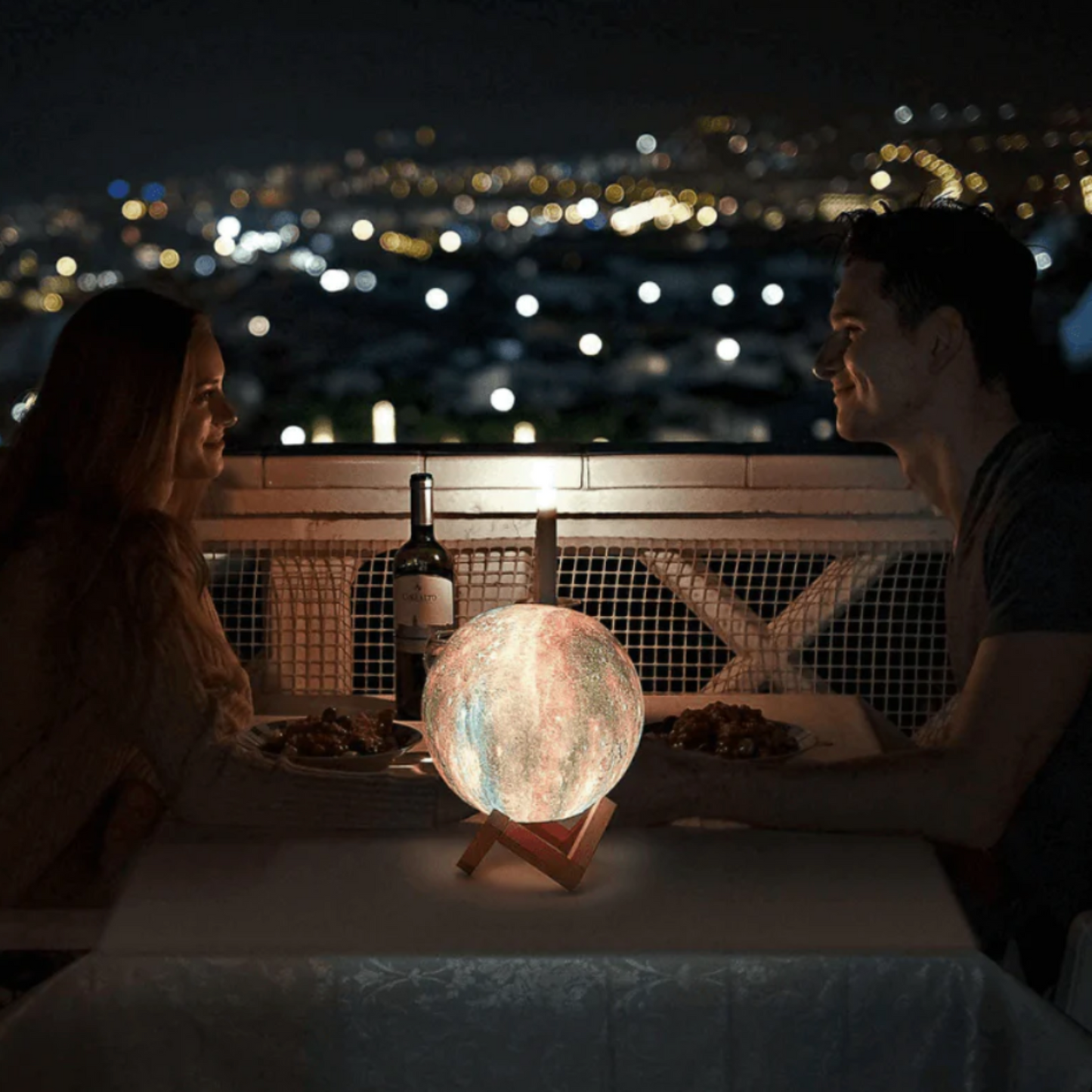 Galaxy Maanlamp