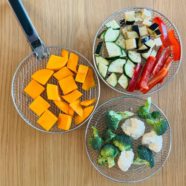 Stapelbare Airfryer Grills