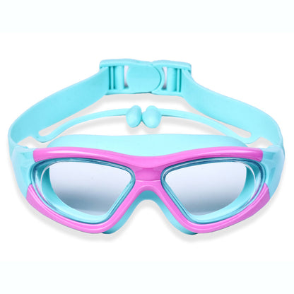 Kinder Zwembril met Groot Frame – Comfortabel & Anti-Fog voor Zwemplezier