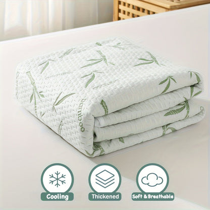 BambooCool Matrasbeschermer – Ademend en Koelend voor Verbeterd Slaapcomfort