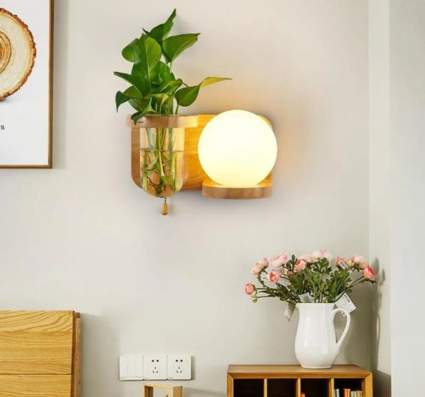 Planten Wandlamp met Sfeer