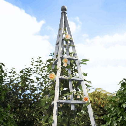 Grote Tuin Salie Obelisk Buitenboog Zware Duurzame Sterke Houten Plantenkooi
