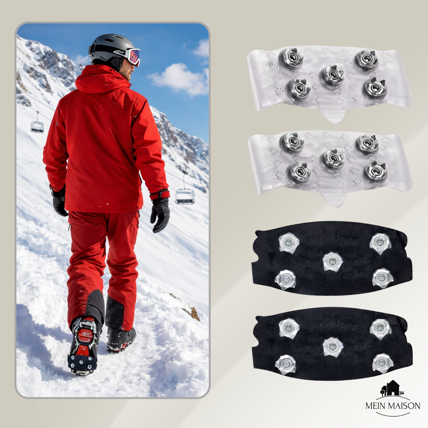AntiSlide – Veilig lopen op ijs met superieure wintertractie