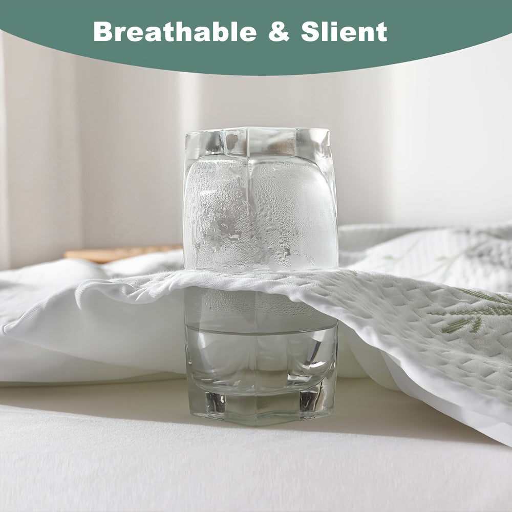 BambooCool Matrasbeschermer – Ademend en Koelend voor Verbeterd Slaapcomfort
