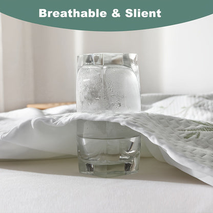BambooCool Matrasbeschermer – Ademend en Koelend voor Verbeterd Slaapcomfort