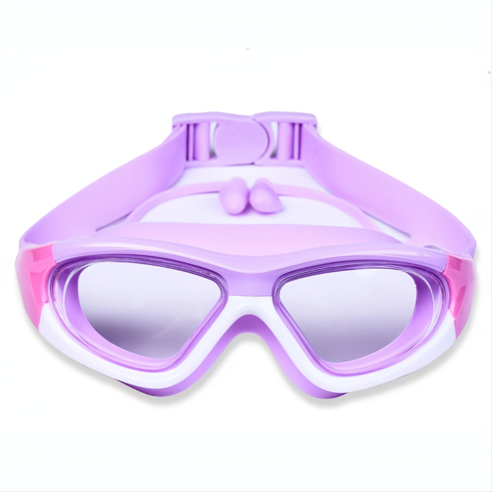Kinder Zwembril met Groot Frame – Comfortabel & Anti-Fog voor Zwemplezier