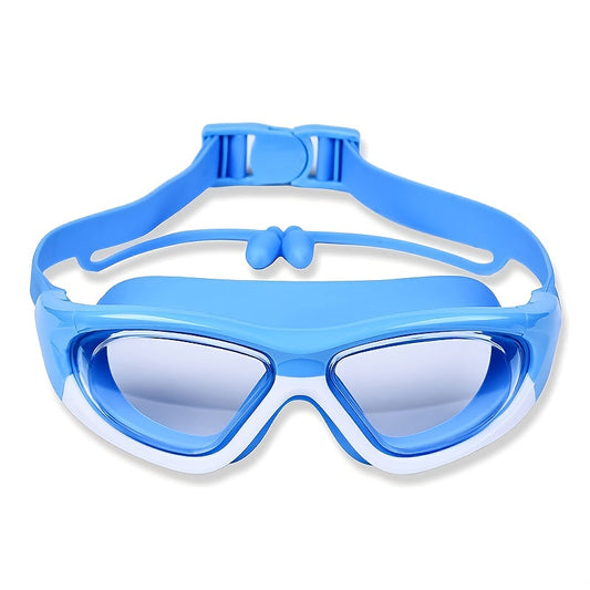 Kinder Zwembril met Groot Frame – Comfortabel & Anti-Fog voor Zwemplezier