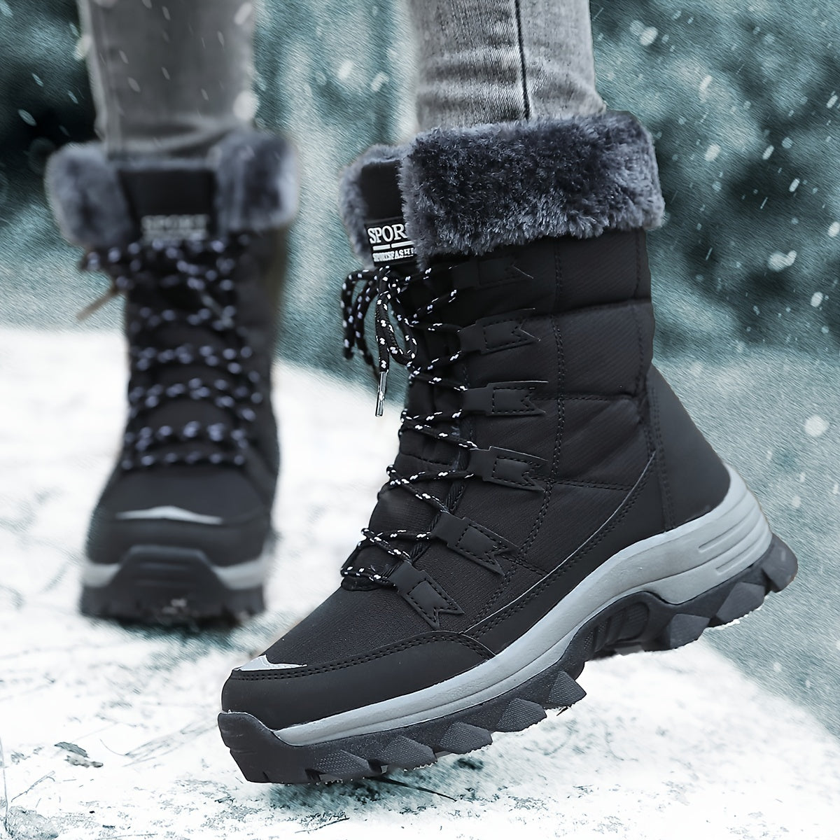 Warme Winterlaarzen voor Dames - Comfortabel en Stijlvol voor Koude Dagen