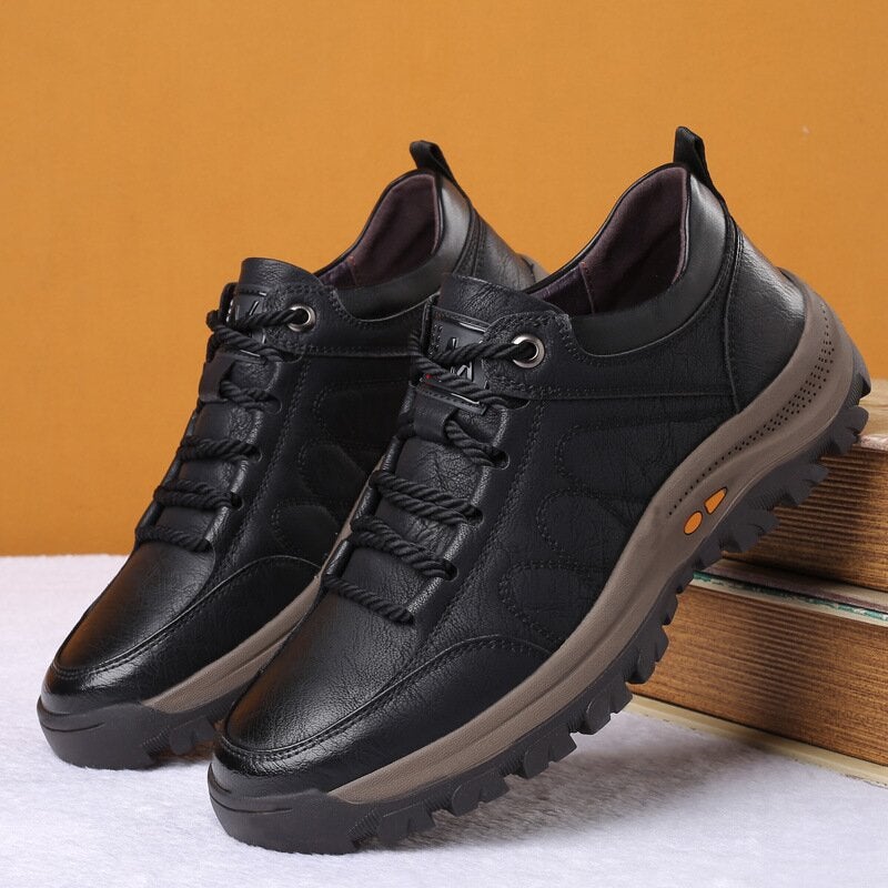 Heren Orthopedische Leren Schoenen | Ondersteunend Comfort