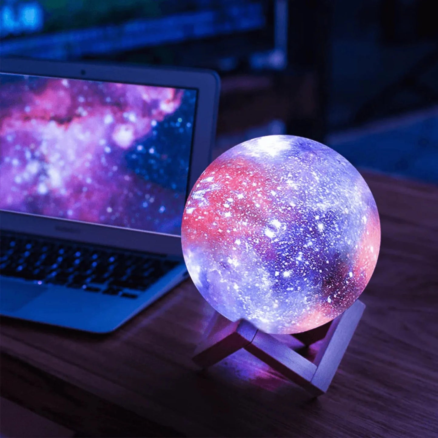 Galaxy Maanlamp