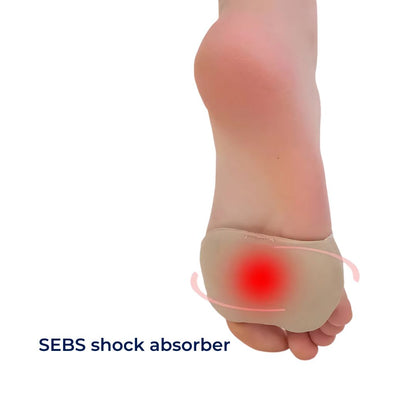 ComfortStep Morton’s Neuroma en Metatarsalgie Verlichting Pads | Gel Kussen en Metatarsale Ondersteuning | Voetpijn Verlichting voor Dagelijks