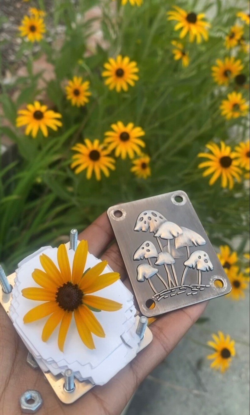 Mini Bloemenpers | Compacte Botanische Aandenkenmaker | Draagbaar Knutselgereedschap