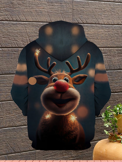 Rudolph's Hoodie – Comfortabel en vrolijk