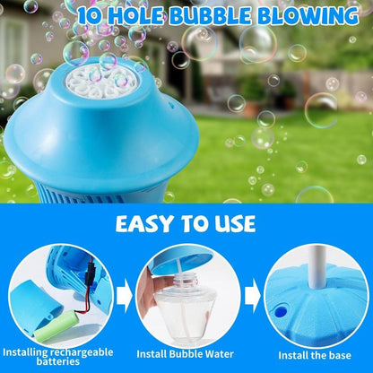Automatische Bellen Maker voor Kinderen | BubbleFun Magisch Bellen Spel | 20.000+ Bellen/Min | Verstelbare Hoogte | Draagbaar