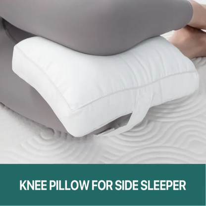 KNEE ONDERSTEUNING GEVOERDE KUSSEN