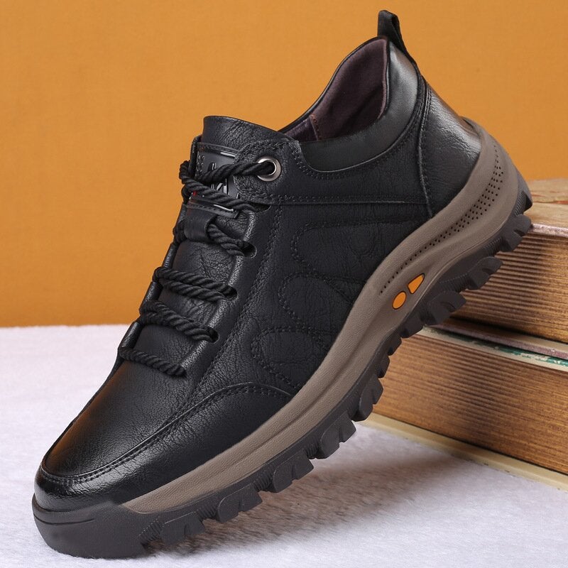 Heren Orthopedische Leren Schoenen | Ondersteunend Comfort