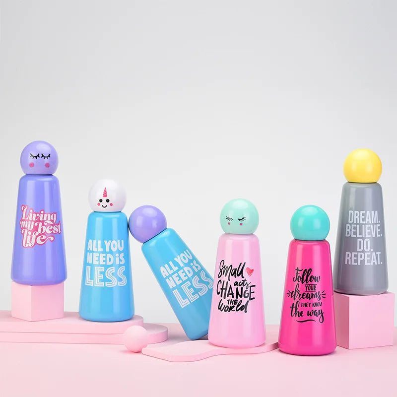 LuxDrop - Lekvrije waterfles die dranken 12 uur warm en 24 uur koud houdt