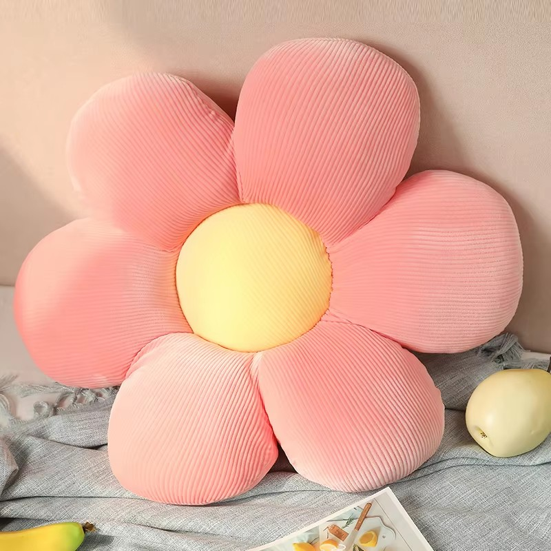 Comfortabele Daisy Petal Kussens Lendensteun Rugkussen