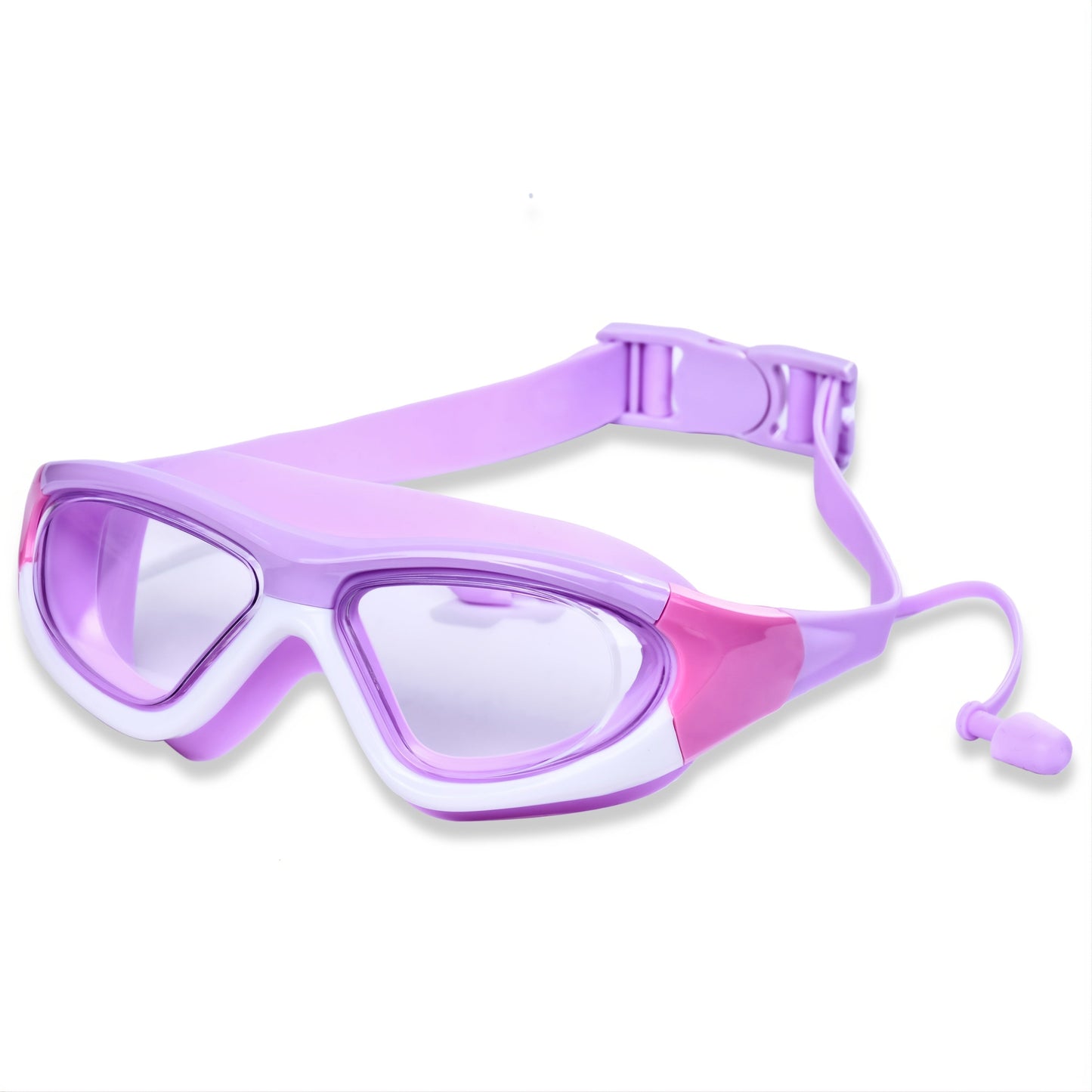Kinder Zwembril met Groot Frame – Comfortabel & Anti-Fog voor Zwemplezier