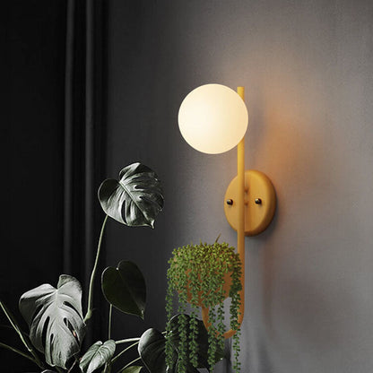 Sphere 1-Licht Opslagdoos Plantenpot Decoratie Wandlampen