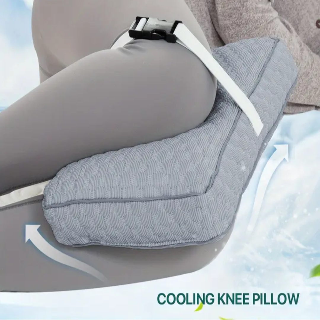 KNEE ONDERSTEUNING GEVOERDE KUSSEN