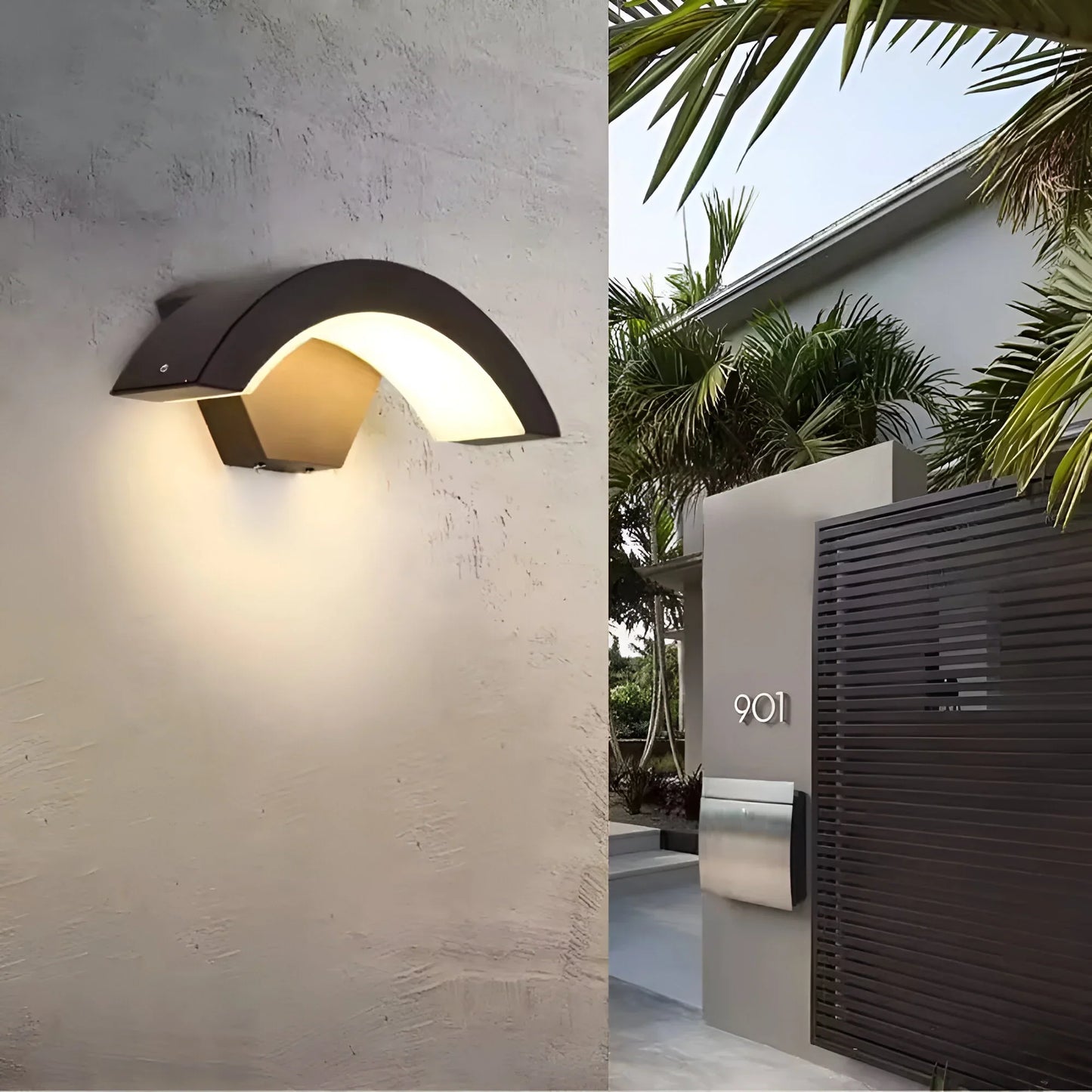Bewegingssensor Buitenwandlamp