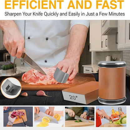 Schleifstein-Set EdgeCraft DuoSharp | Diamantsteen met Magnetische Bevestiging | 15° & 20° Slijp Hoek | Hout & Metaal