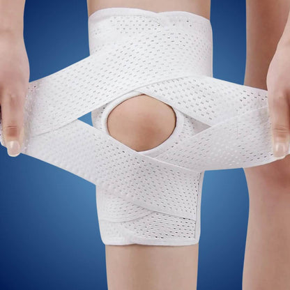 Flexible Kniebeschermers | met Ondersteunende Compressieveren en Spanningsriem - voor Stabiliteit - Pijnverlichting