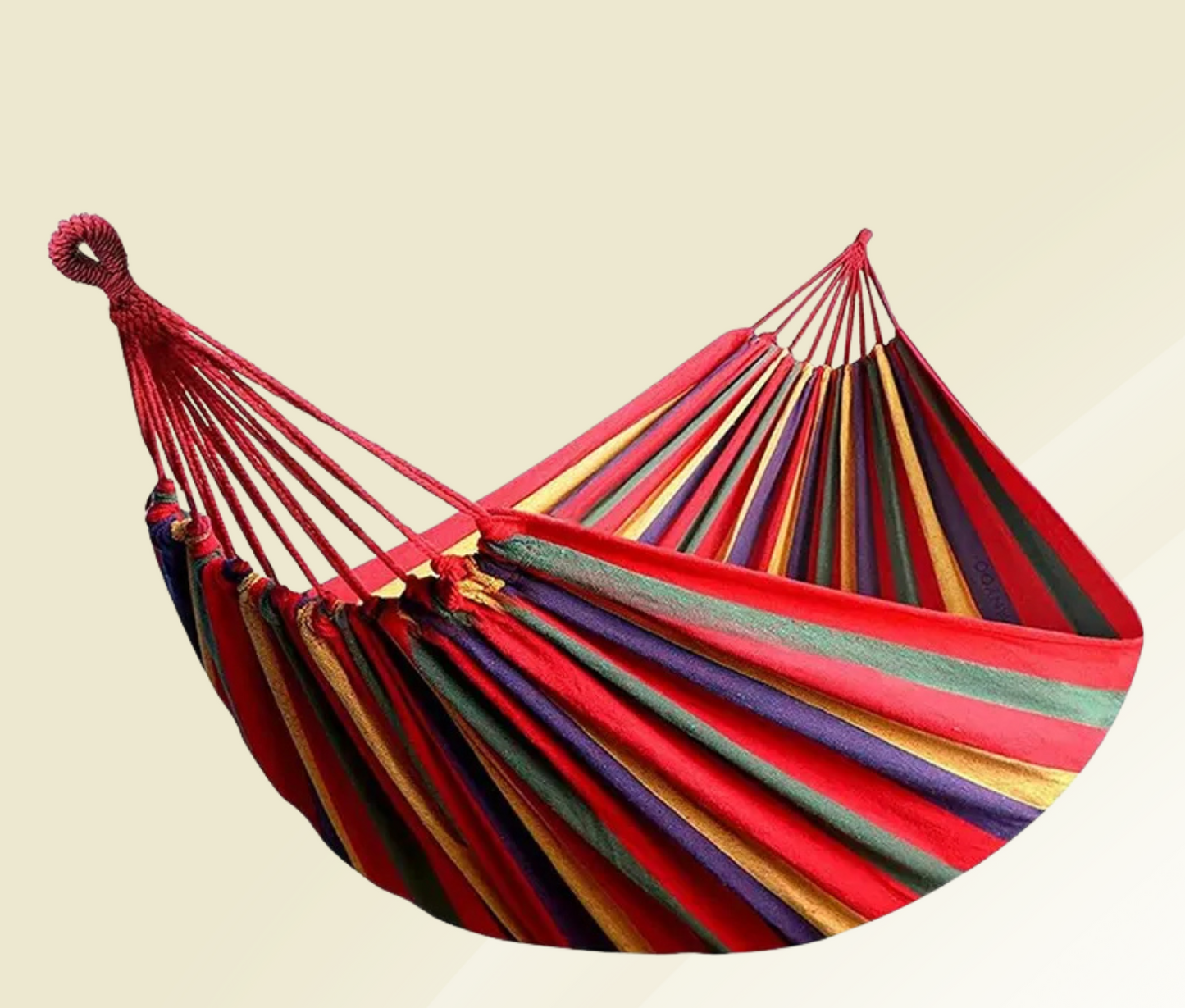 RelaxoLounge Hangmat | Robuust Canvas | Anti-Kanteldesign | Draagkracht 200 kg