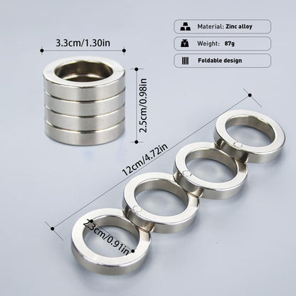 Vouwbare Viervinger Trigger Ring