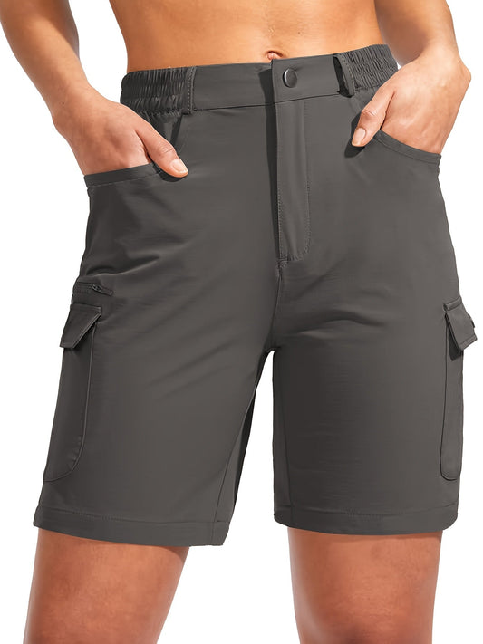 Sneldrogende Cargoshorts voor Dames – Comfortabel en Functioneel voor Wandelen en Avonturen