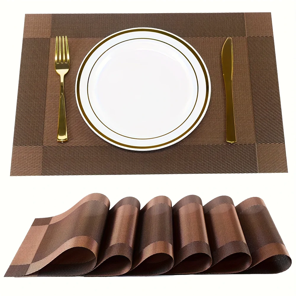 Hitte- en Vlekbestendige Placemats 4 Stukken