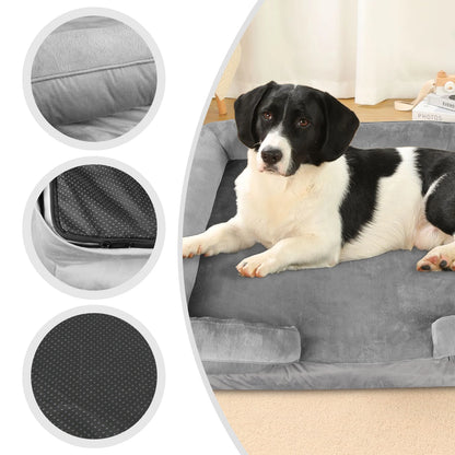 Zachte Ortho Hond Rustbed