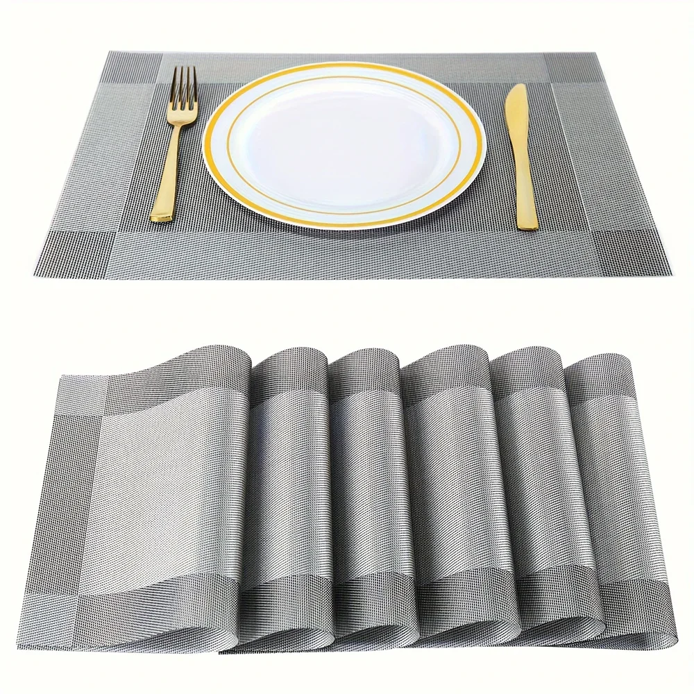 Hitte- en Vlekbestendige Placemats 4 Stukken