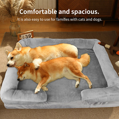 Zachte Ortho Hond Rustbed