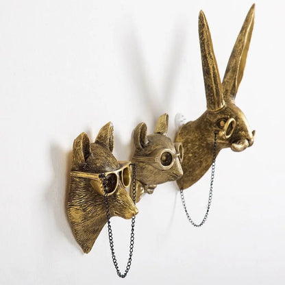 Aldric Bronzen Dieren Wanddecoratie