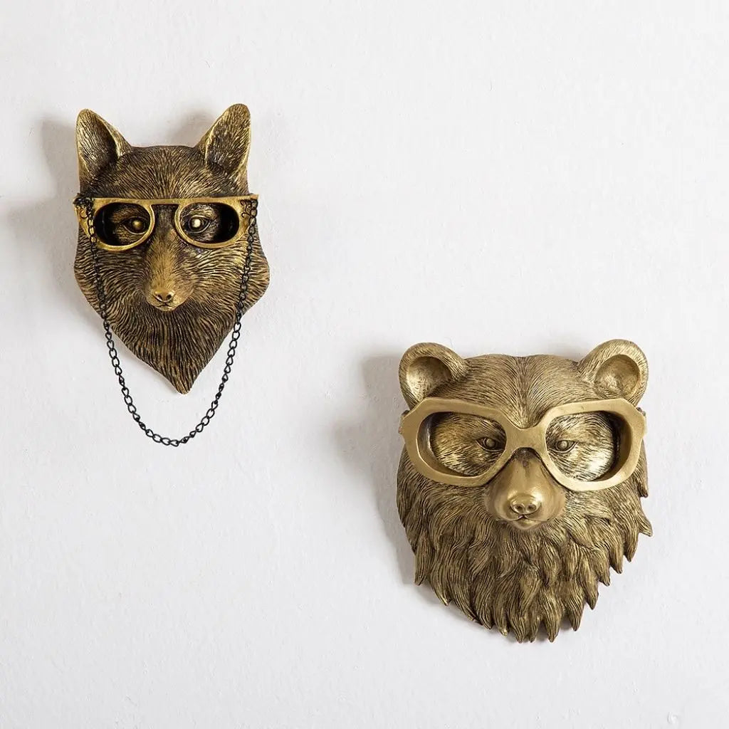 Aldric Bronzen Dieren Wanddecoratie