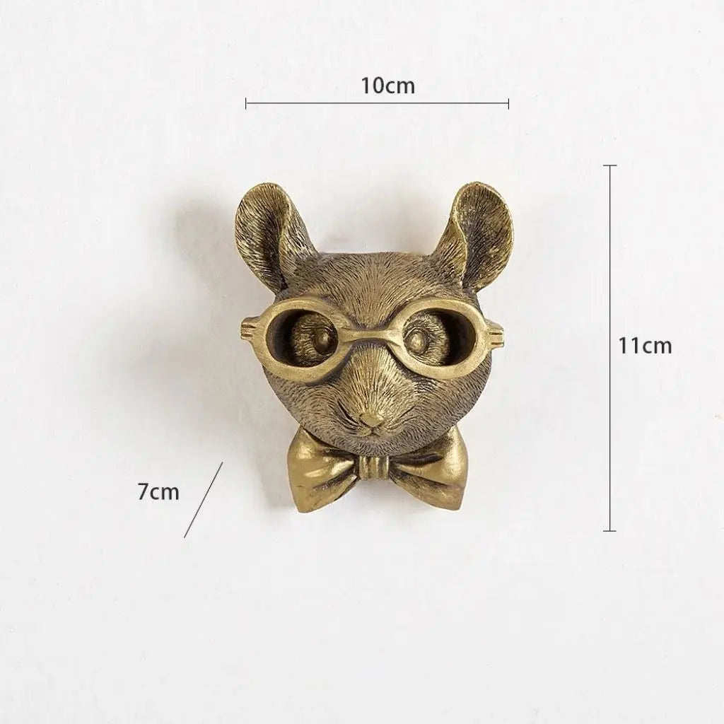 Aldric Bronzen Dieren Wanddecoratie