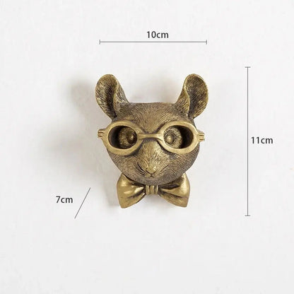 Aldric Bronzen Dieren Wanddecoratie