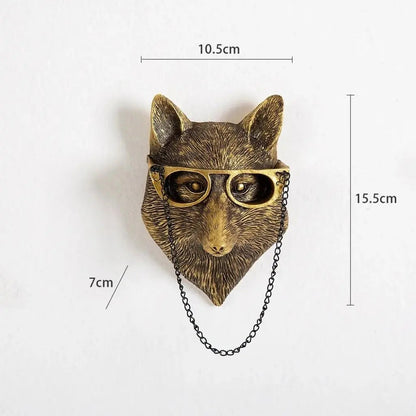 Aldric Bronzen Dieren Wanddecoratie